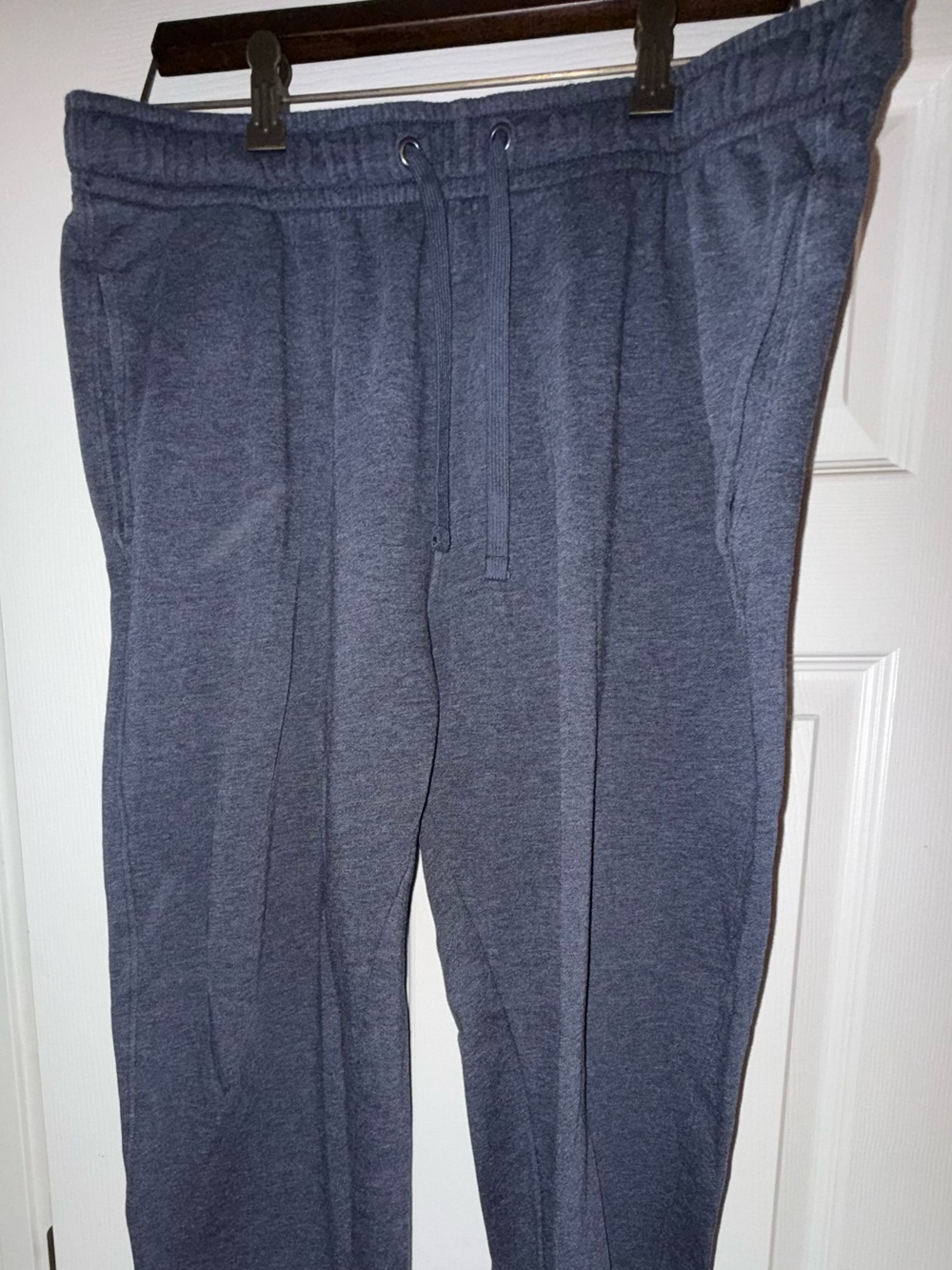 Men's Casual Drawstring Jogger Sweat Pants - blue